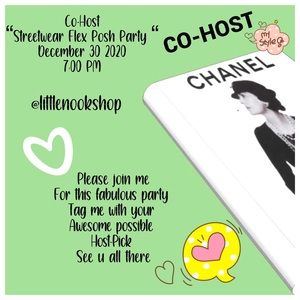 Co-Host “Streetwear Flex Posh Party”❤️